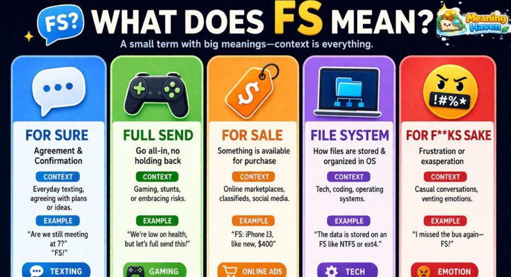 What Does FS Mean