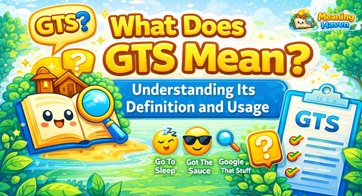 gts meaning in text