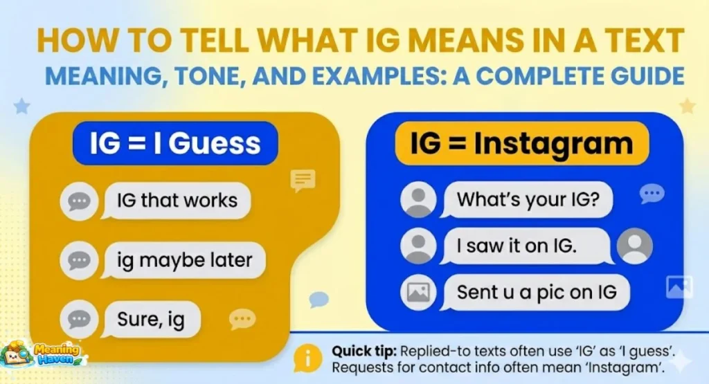 What Ig 7 Smart Clues to What Does IG Mean in Text