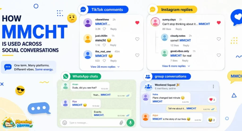 MMCHT meaning on TikTok Instagram and chat platforms
