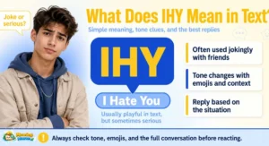 What does IHY mean in text featured image showing IHY slang meaning, tone, and reply guidance