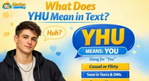 What does YHU mean in text featured image showing YHU means you in texting