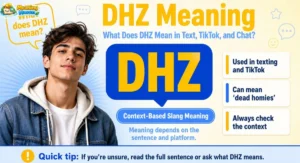 DHZ meaning in text and TikTok slang explained