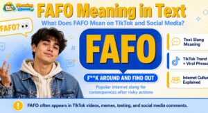FAFO meaning in text explained on TikTok social media and texting apps