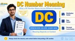 DC number meaning explained with common uses across logistics technology and business industries