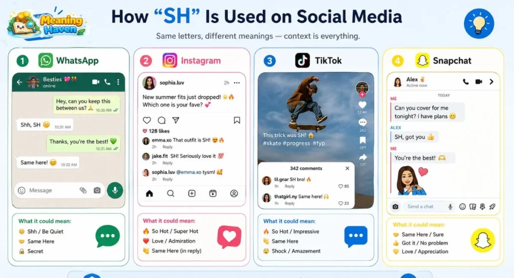 Sh Post What Does SH Mean in Text? Meaning, Uses & Social Media Guide