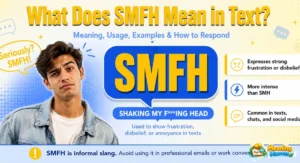 What does SMFH mean in text explained with meaning usage examples and responses
