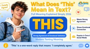 What does this mean in text messaging and social media conversations