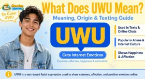 What does UWU mean in text and online chats