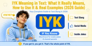 iyk-meaning