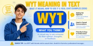 WYT meaning in text with real chat examples
