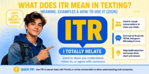 what-does-itr-mean-in-texting