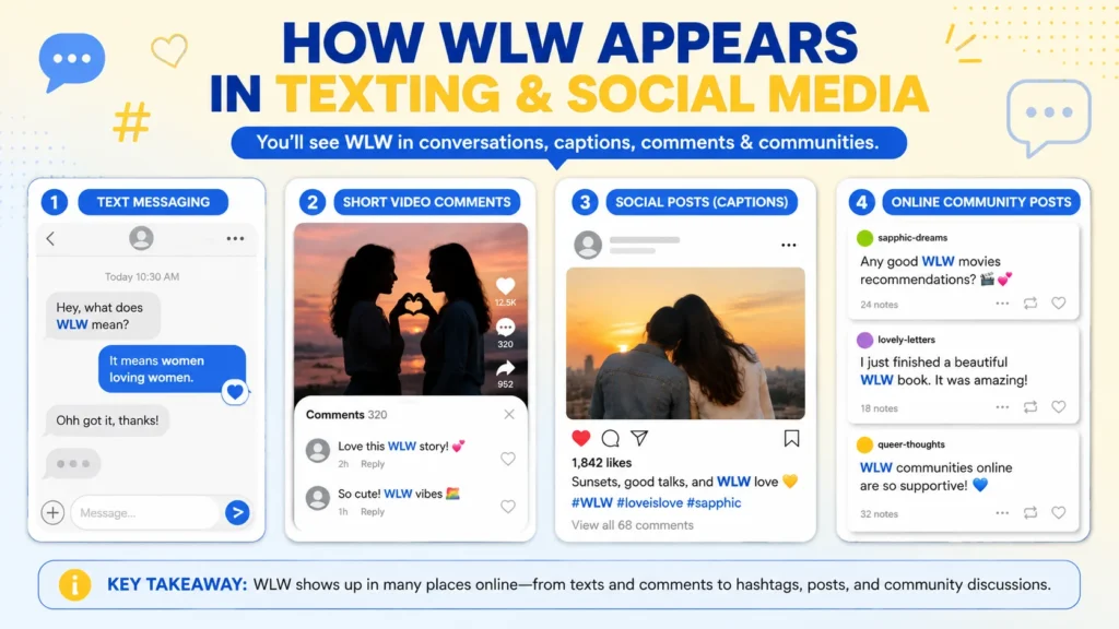 WLW meaning in texting TikTok Instagram and social media